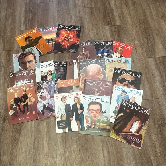 STORY OF LIFE Magazines LOT OF 22 vintage 1970’s Collectibles - Picture 1 of 6